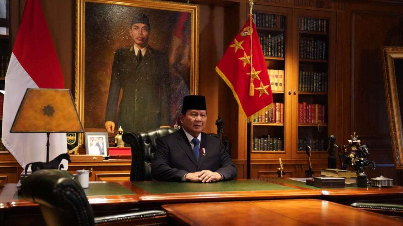 Presiden Republik Indonesia Prabowo Subianto